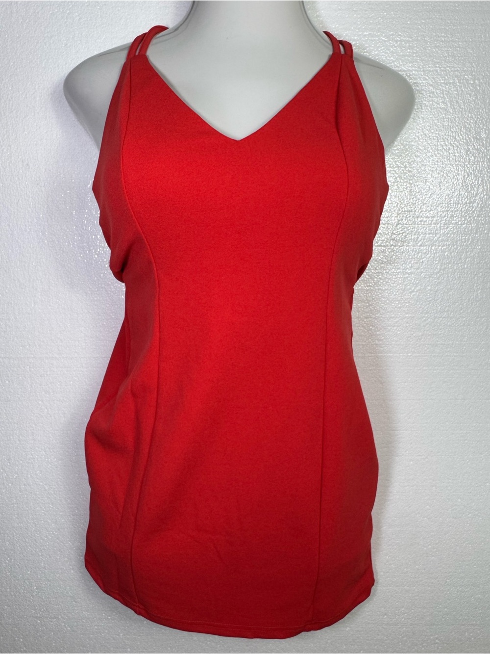 Hello Molly Cherry Limeade Tangerine Strappy Open Back Mini Dress Size S NWT